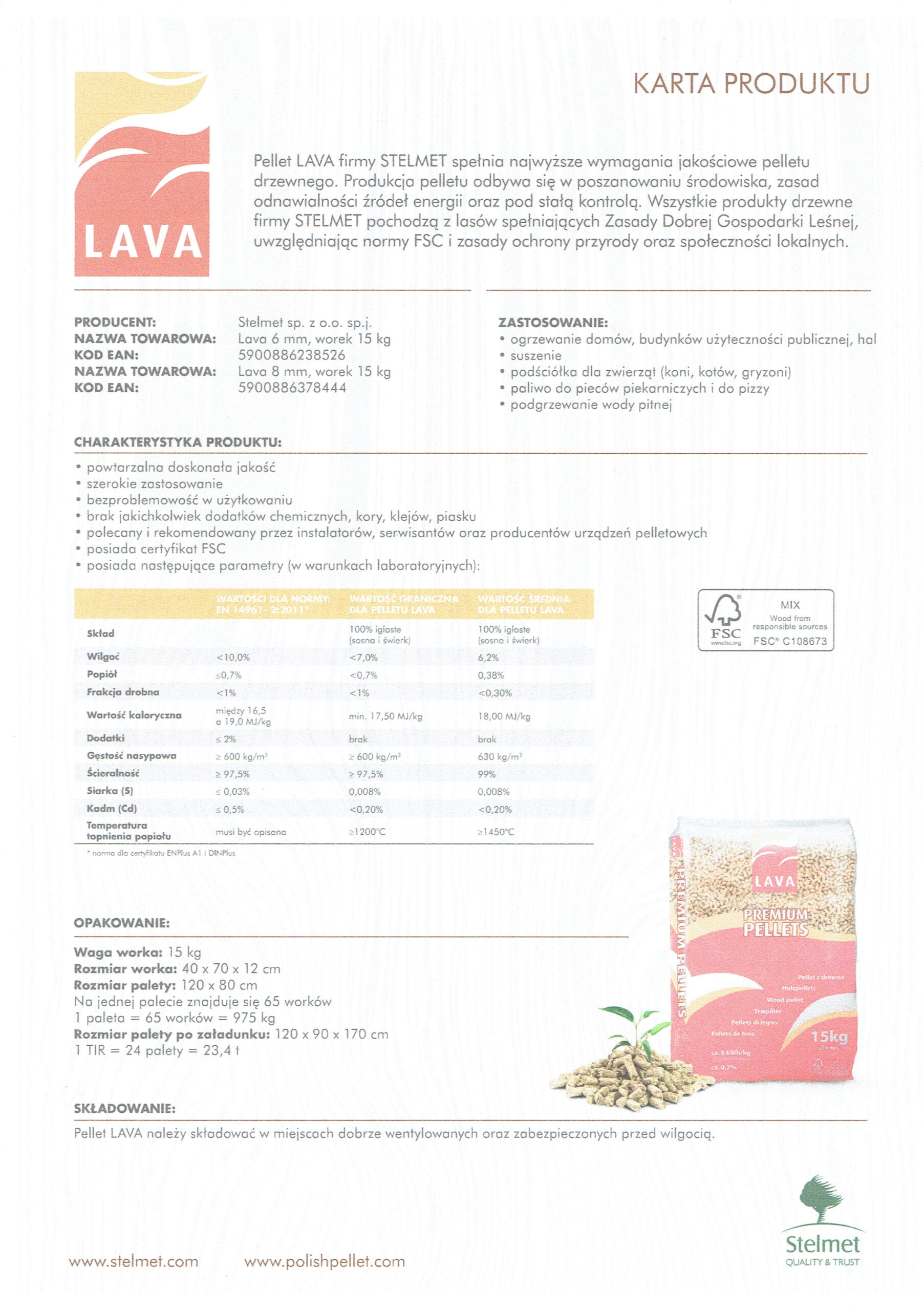 Pellet LAVA A1 DIN Plus - obrazek 3