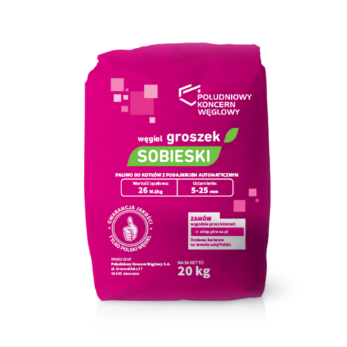 Węgiel groszek - Sobieski