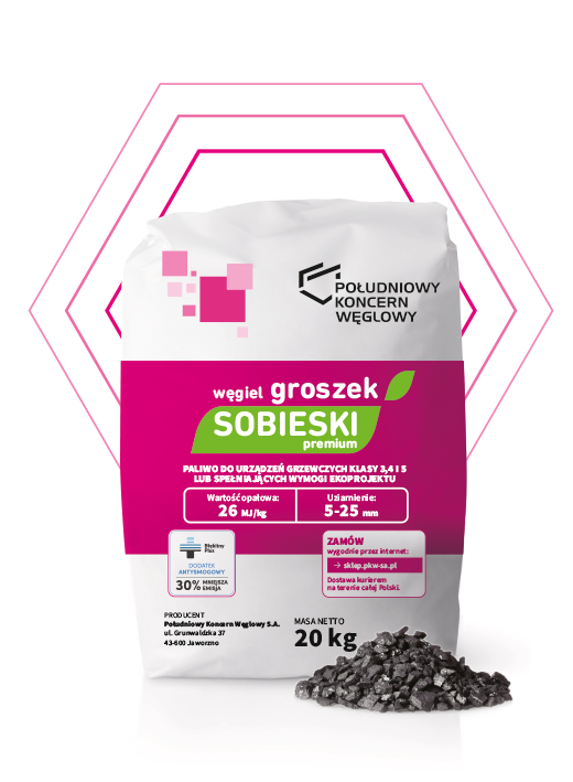 Węgiel groszek Sobieski Premium